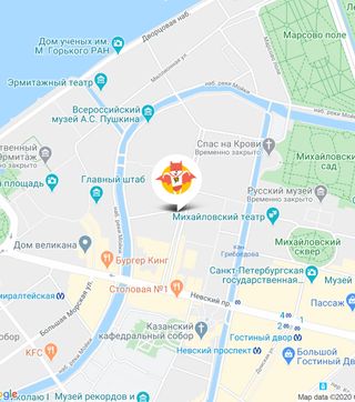 Офис компании Cat Energy на карте города