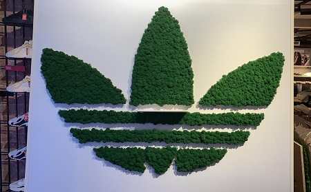 Логотип, Компания Adidas