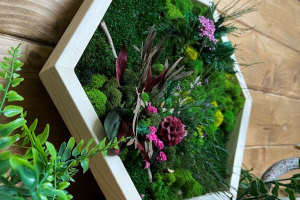 Картина «Шестиугольник лесной»