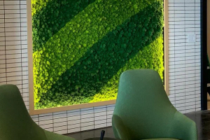 Картина деревянная с подсветкой